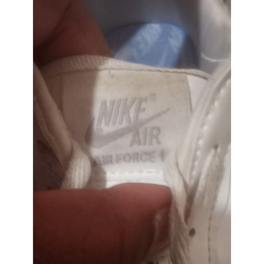 Bling Nike Air Force 1 '07 Shoes with Swarovski Crystal Bedazzled - White Sz 7 - Picture 8 of 13